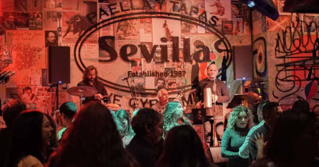 Salsa Dancing at Cafe Sevilla