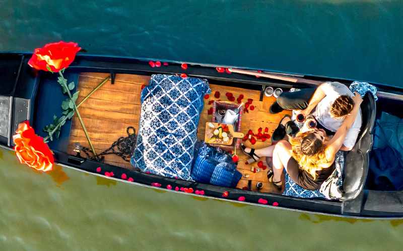 anniversary date ideas | san diego gondola cruises